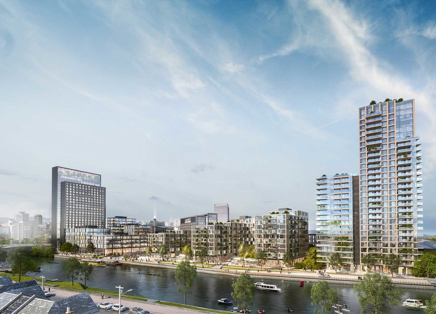 Rightacres Central Quay, Cardiff. Home to unique & local establishments.